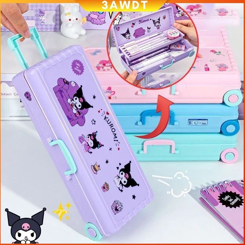 

CODSanrio Seri Anime Kartun Pensil Kasus Troli Kotak Alat Tulis Lucu KuromiMelodyYugui AnjingPacha Anjing Pensil Kapasitas Besar Kotak Penyimpanan Alat Tulis Hadiah Anakanak h V6S2