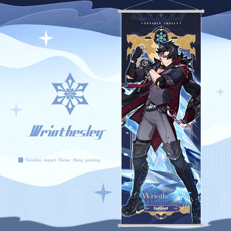 KODE N4V Xiao Kazuha Venti Hutao Zhongli Kirara Alhitham poster kain 25x7cm