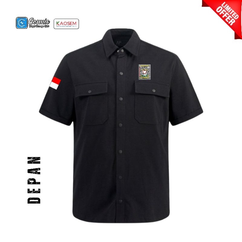 KEMEJA PSHT TEBAL 2 SAKU / kemeja psht / psht letting 2024