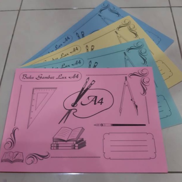 

Buku Gambar Lux A4 warna 25pc h U6H9