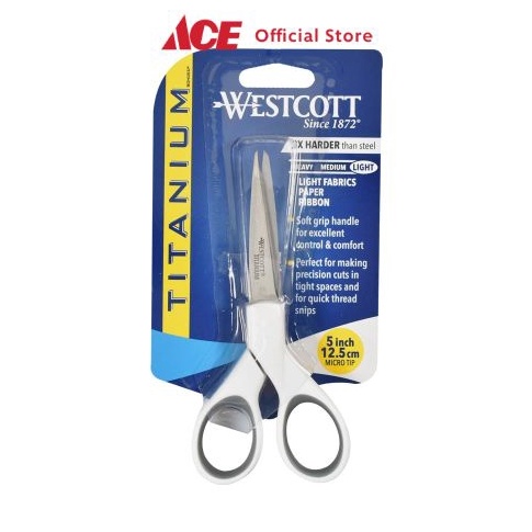 

Ace Westcott 127 cm Gunting Titanium Dengan Microtip Multifunctional Scissors Alat Pemotong Serbaguna Peralatan Atk Alat Potong Kertas Perlengkapan Alat Tulis b Y5Y7