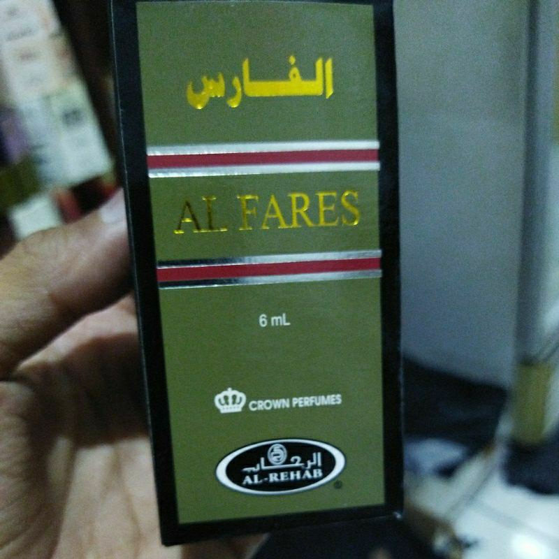 ALFARES ALREHAB ROLL ON ISI 6 MILI PARFUM ASLI BUATAN SAUDI ARABIA