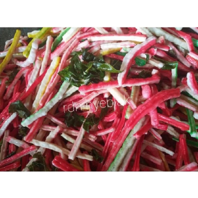 

promo 500grm seblak bantat krupuk jaat beton original daun jeruk