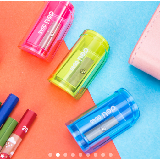

Deli Sharpener / Rautan Pensil Lucu Warna-Warni EH545