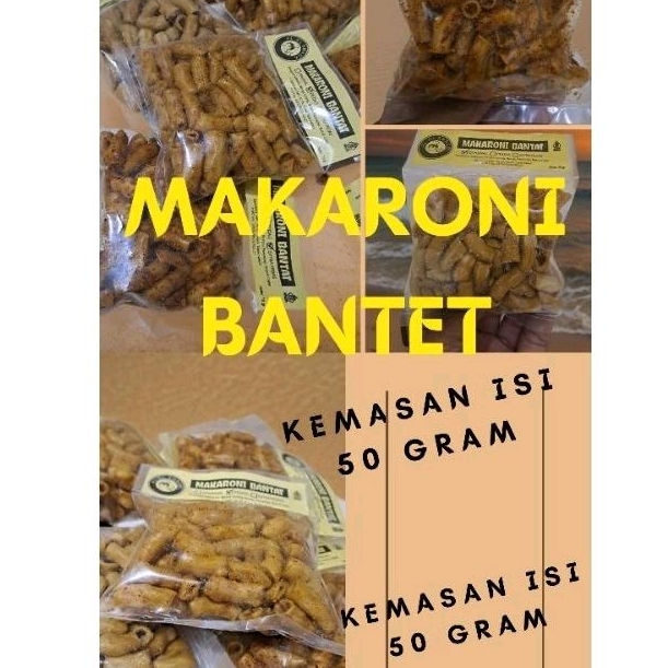 

Makaroni Bantet isi 50gram