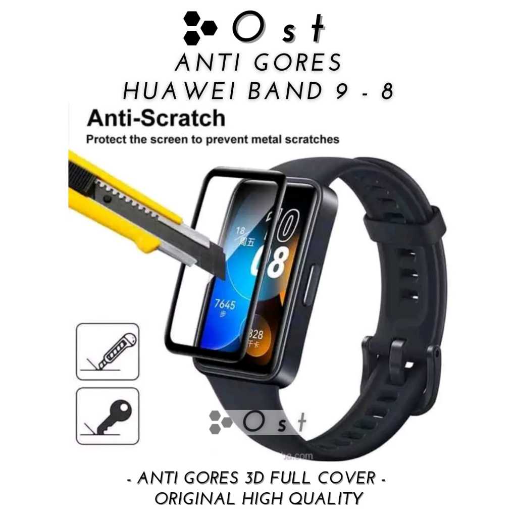 Tempered Glass Huawei Band 8 - 9 Anti Gores Huawei Band 8 9