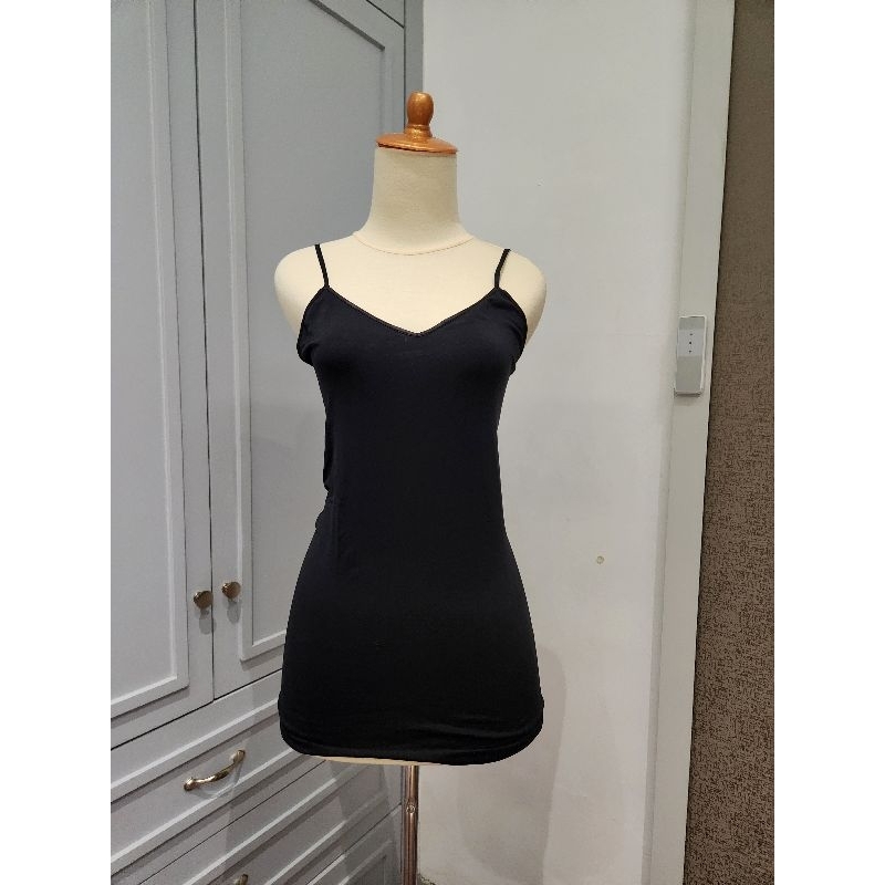 Preloved Tank Top Black Banana Republic Size M