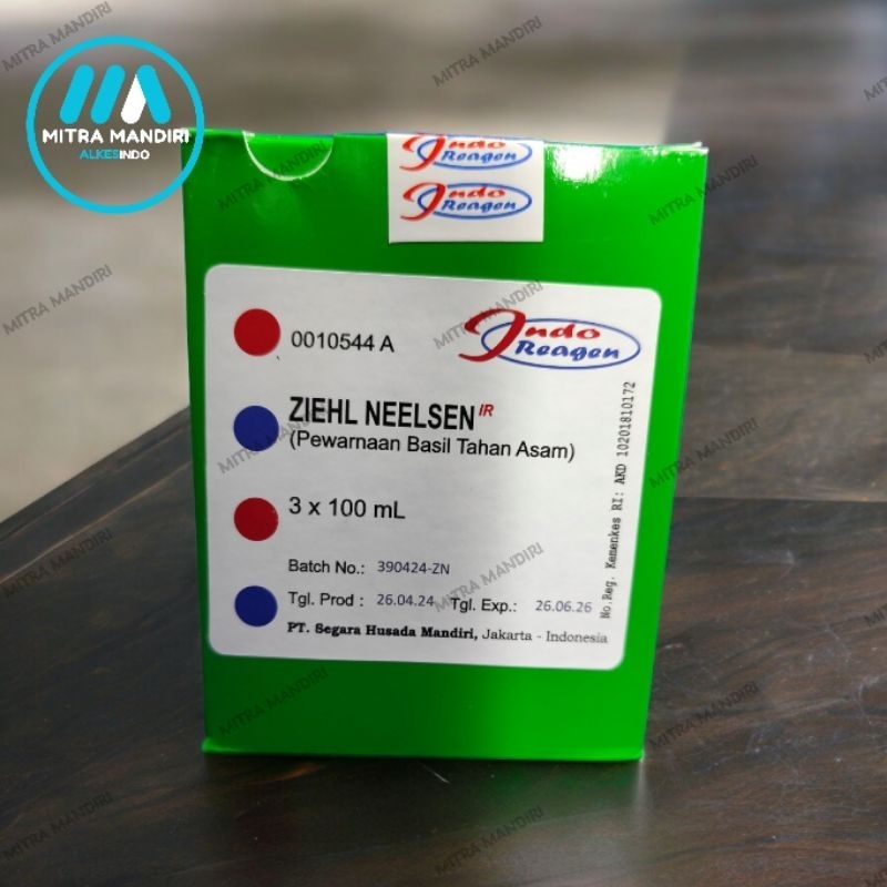 Pewarna ZIEHL NEELSEN (Basil Tahan Asam)