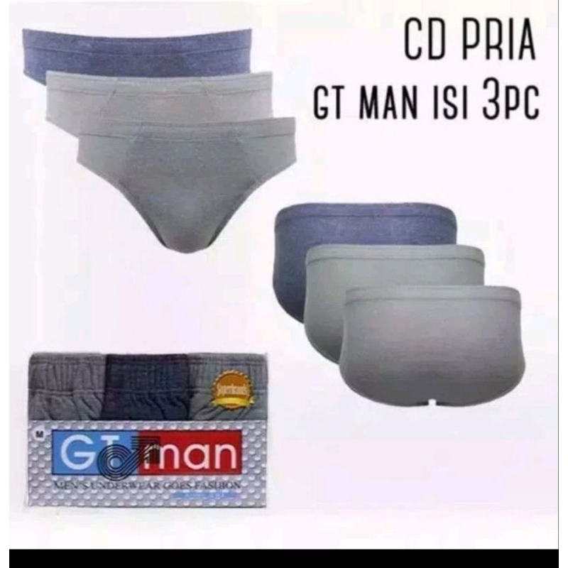 Sempak Cowok GT MAN Gmx Isi 3,, GT MAN