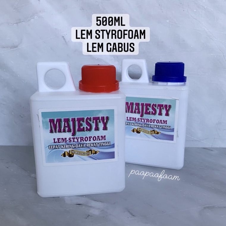 

Lem Styrofoam MAJESTY 5ml Lem Sterofoam Lem Gabus u O3O3