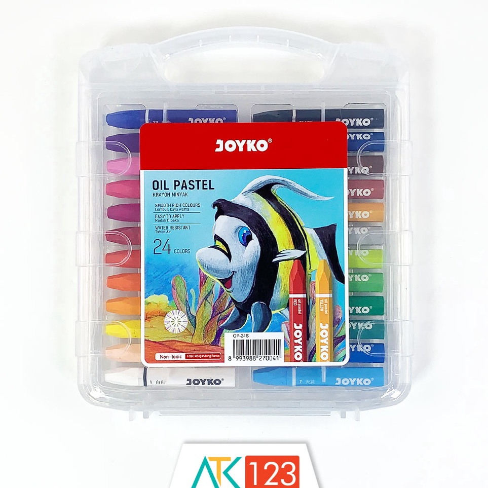 

Krayon Crayon Titi Joyko 24 Oil Pastels OP24S a F8X8