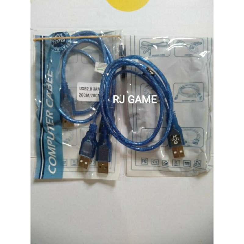KABEL USB TO USB CABANG NYK / KABEL HDD EXTERNAL PS2 USB 2.0