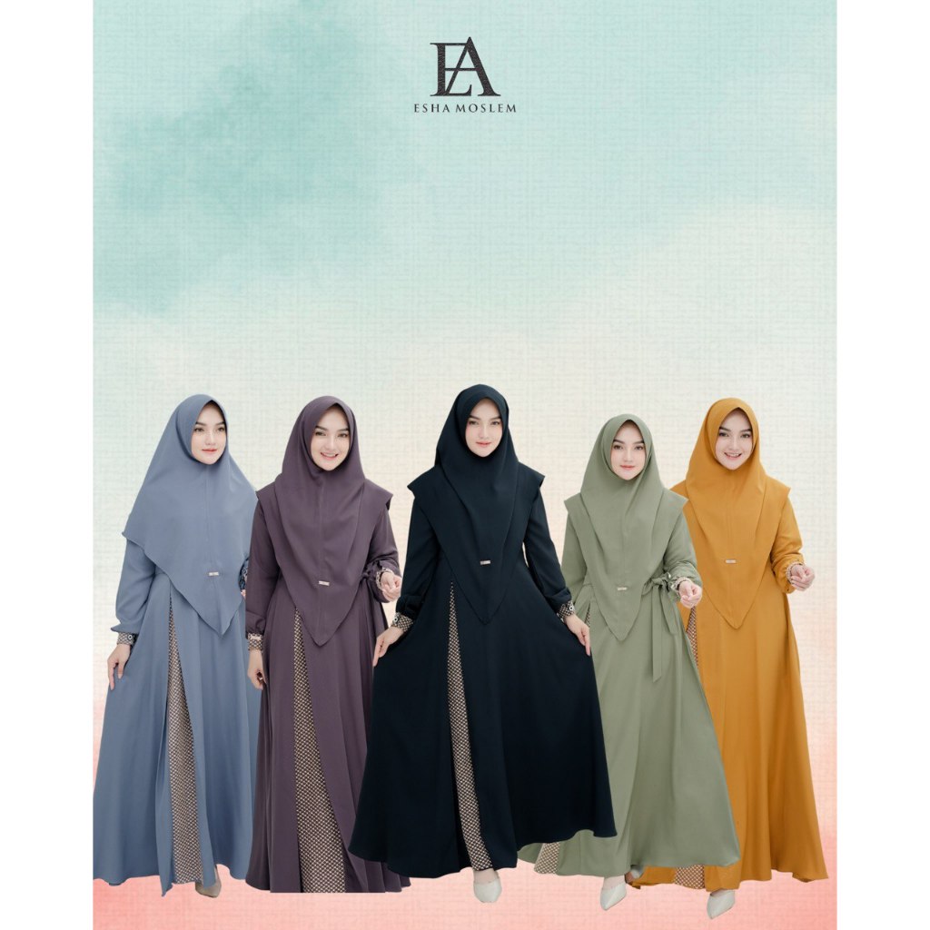 Abaya Ayanna Anthea versi lama by Esha Moslem