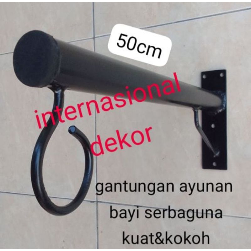 gantungan ayunan bayi tiang gantungan ayunan bayi ayunan bayi besi tempel dinding bracket ayunan bay