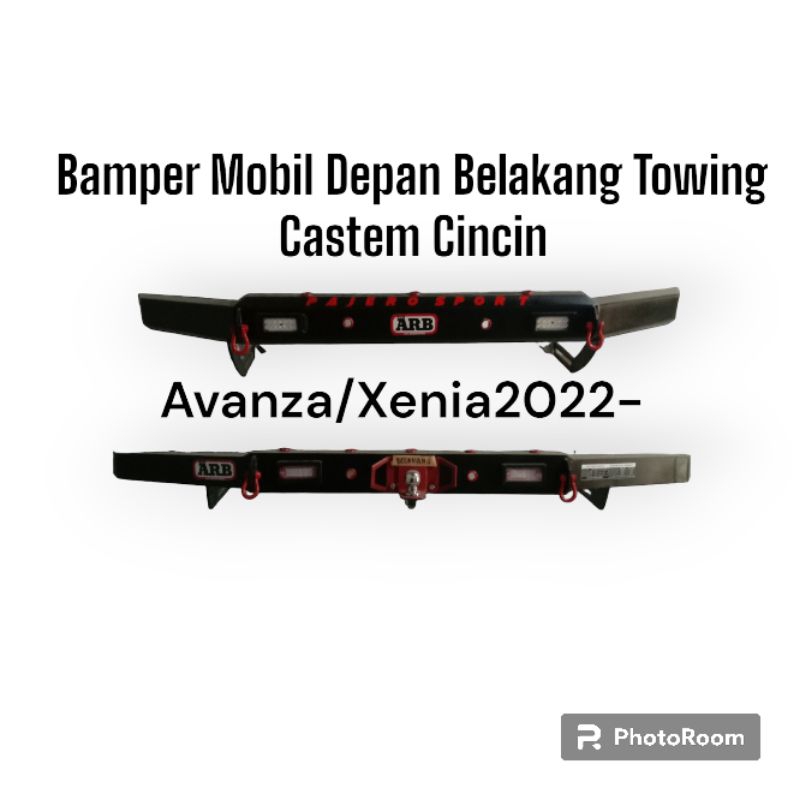 TOWING MOBIL ARB DEPAN BELAKANG AVANZA / XENIA /VELOS /RHUS /TERIOS/ INNOVA/R3/ XL 7/ BEMPER MOBIL