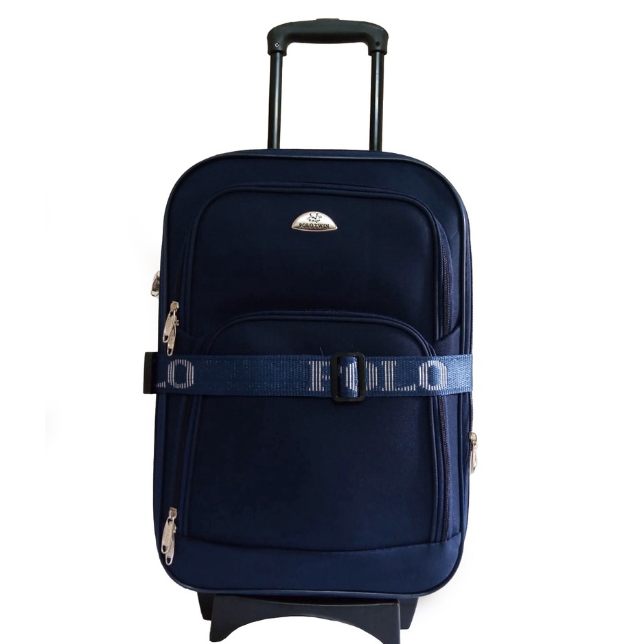 KODE B26T Koper Polo Kain Ukuran 24 Inch  Koper Kain Polo Travelbag Free Packing Kardus