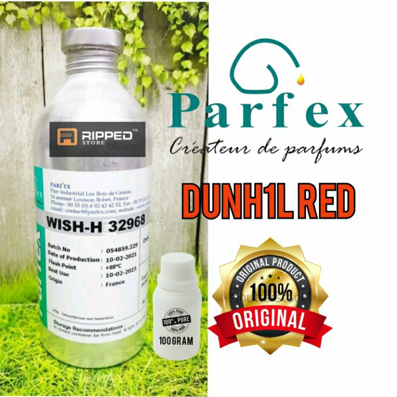 100ML Wish -H Bibit Parfum Murni Dunhill Red Original Parfex