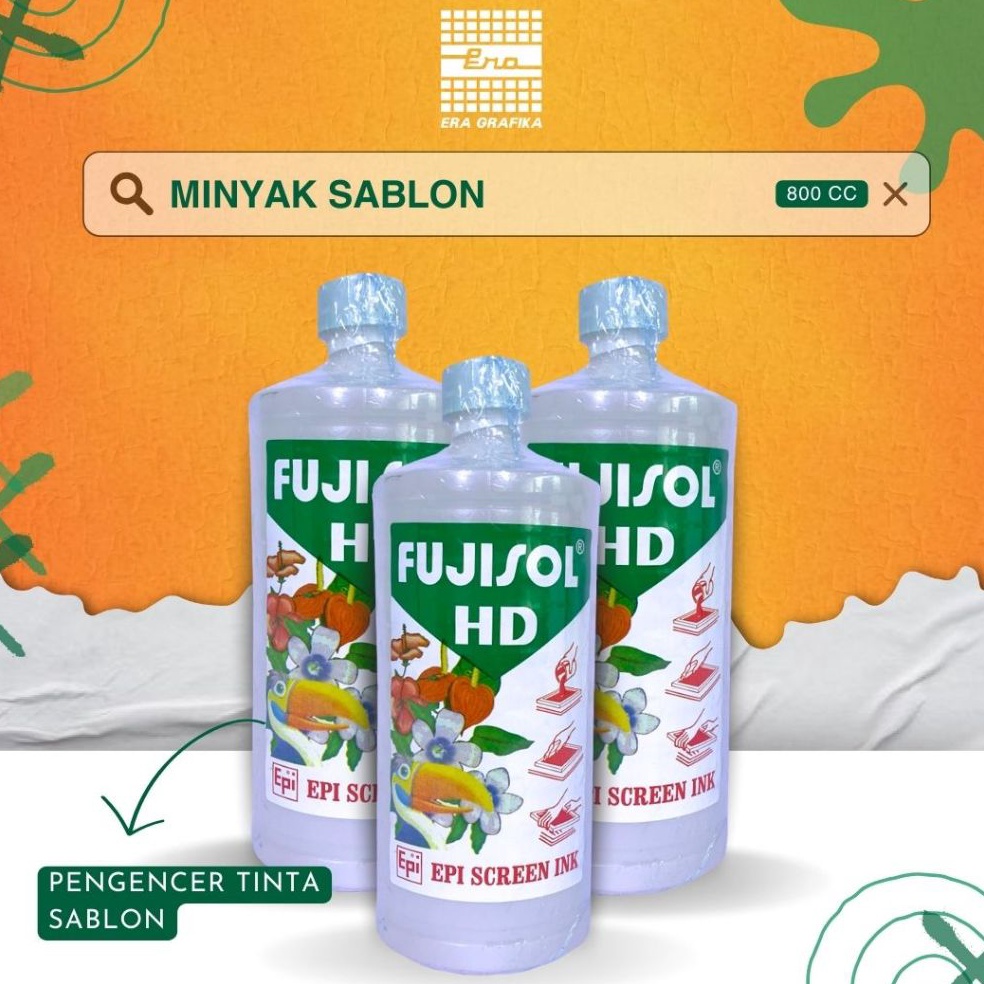 

MINYAK SABLON PENGENCER TINTA SABLON FUJISOL HD M4 1 8CC d E5Y5