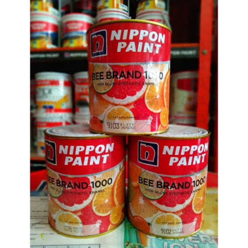 

CAT MINYAK UTK KAYU BESI NIPPON BEE BRAND 1 READY SEMUA WARNA w W5S2