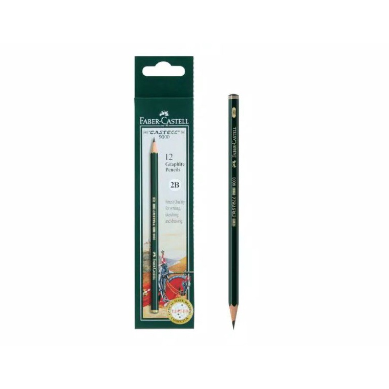 

Pensil FaberCastell 2B Original Grosir 1Lusin r UH6