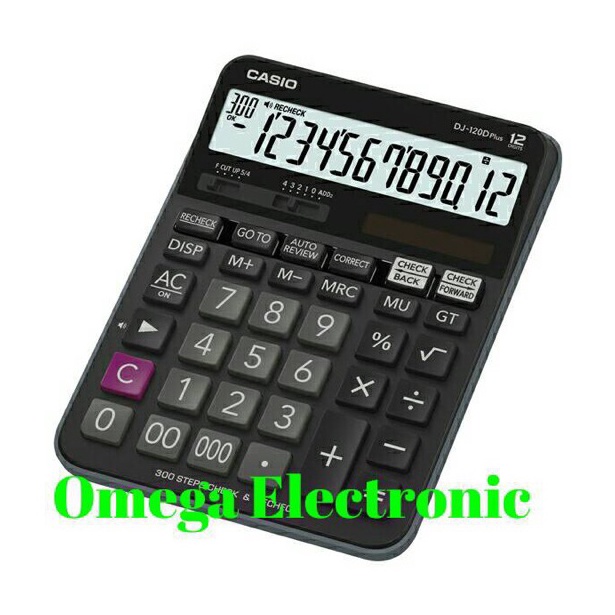 

Casio Calculator DJ12D Plus Check Correct Review Desktop Kalkulator DJ 12D PLUS n B1Y3