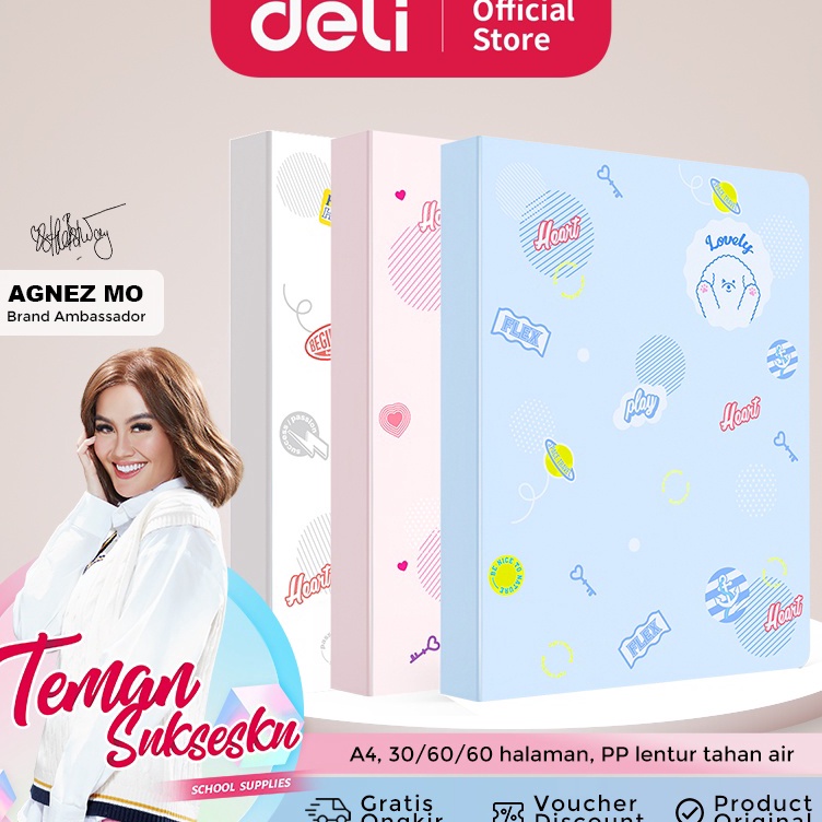 

Deli Display Book Map File Dokumen A4 368 Halaman Warna Pastel 7267X 72495 x X6B2