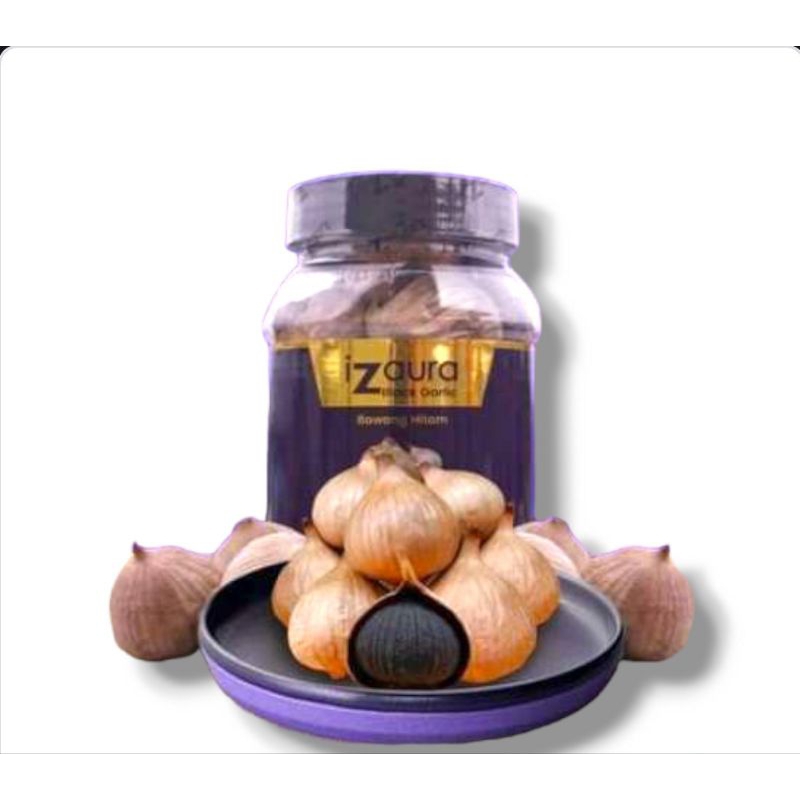 

Black garlic izaura bawang hitam tunggal fermentasi kaya nutrisi 100gr