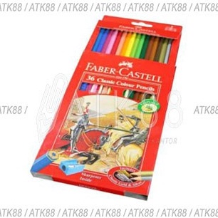 

KODE I8D Pensil Warna FaberCastell 36 Classic Colour Pencils 115856