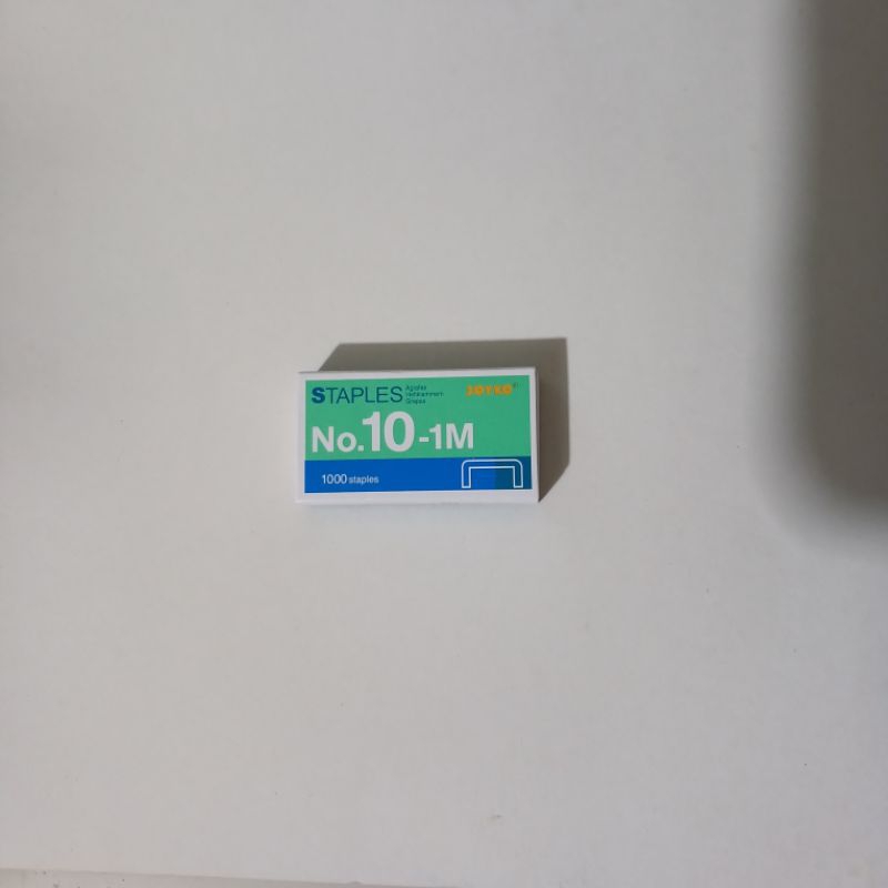 

(1 kotak kecil) Isi stapler /staples Joyko No.10-1M isi 1000 staples