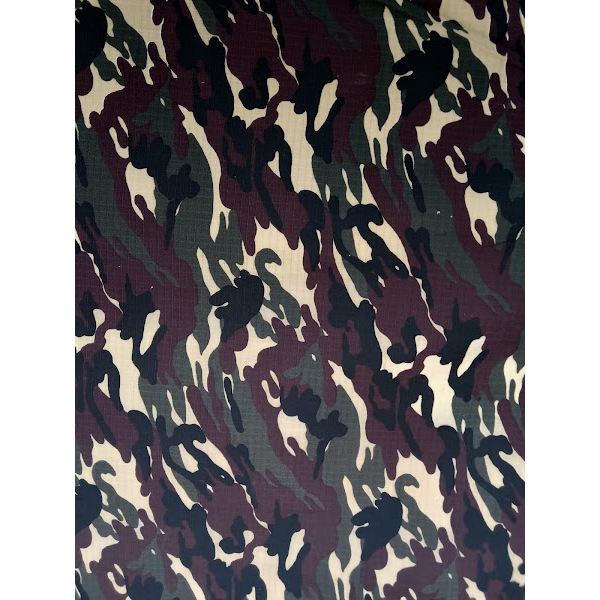 KAIN LORENG BANSER NASIONAL BAHAN RIPSTOP