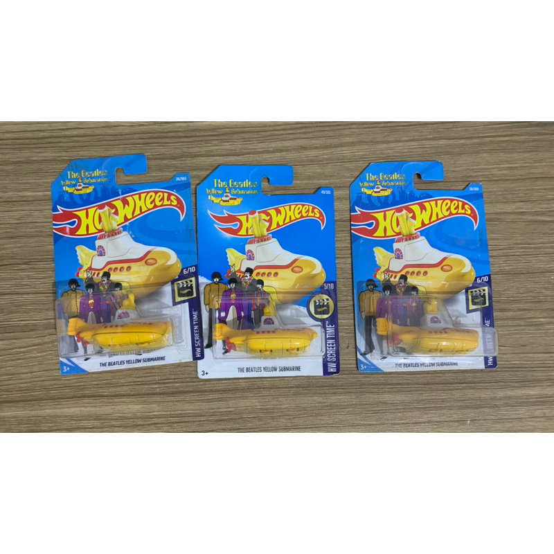 HotWheels The Beatless Yellow Submarine