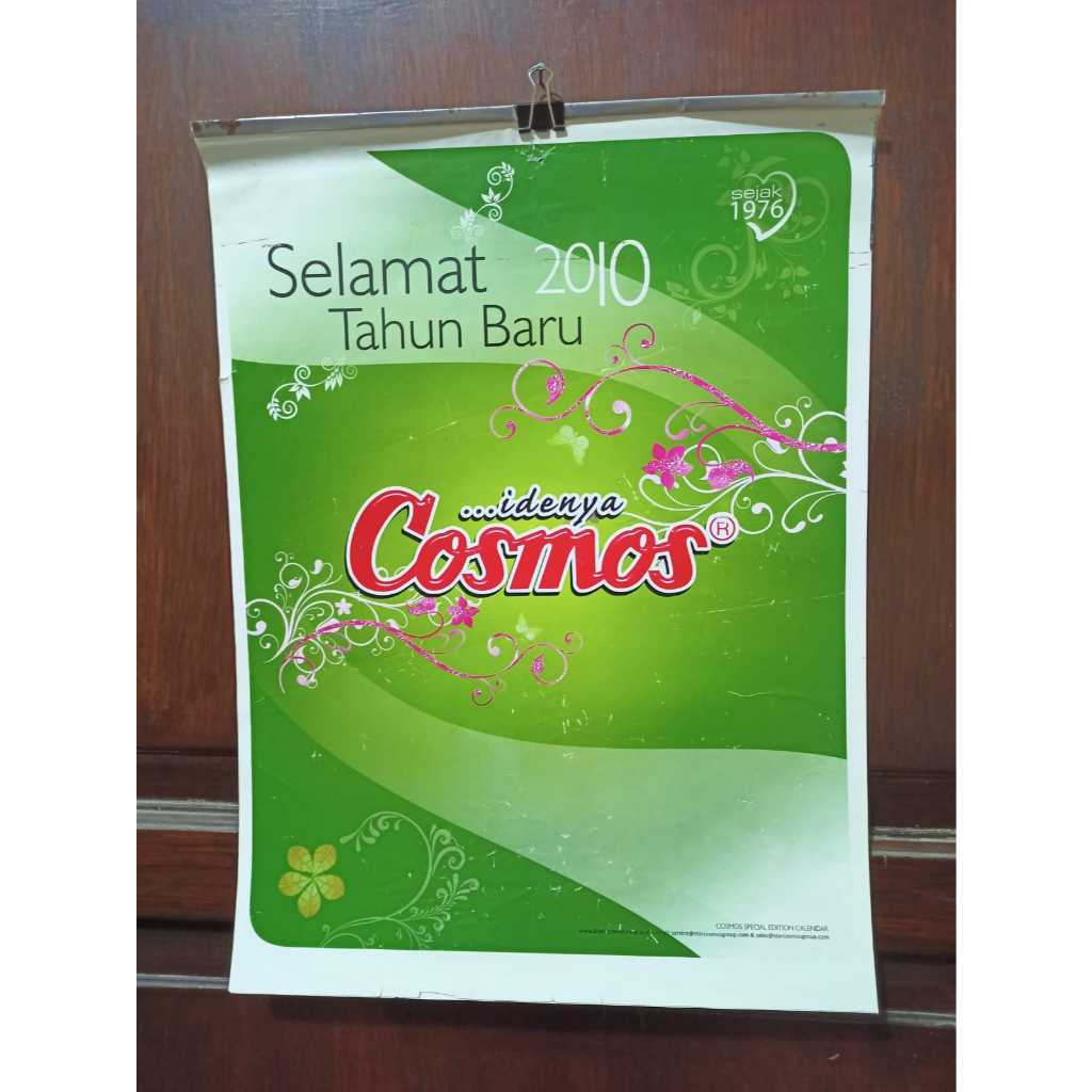 Koleksi Kalender Tahun 2010 Iklan Cosmos