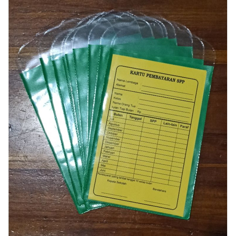 

Sampul SPP / Sampul Kartu Iuran