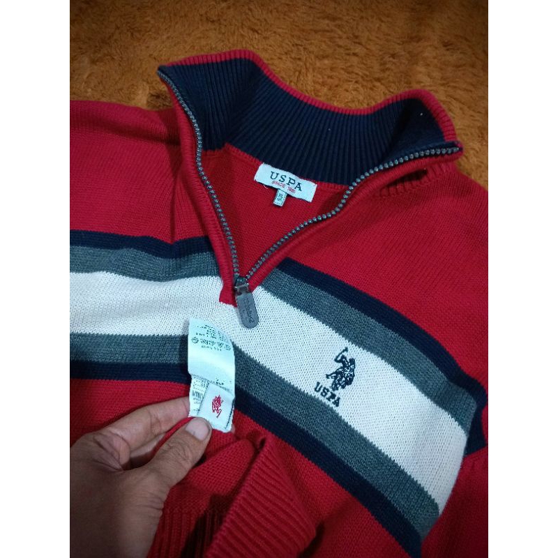 halfzip knit uspa us polo assn