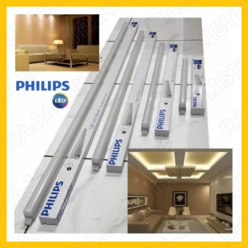 Philips T5 Led Batten Trunklinea 9W watt warm white kuning philips