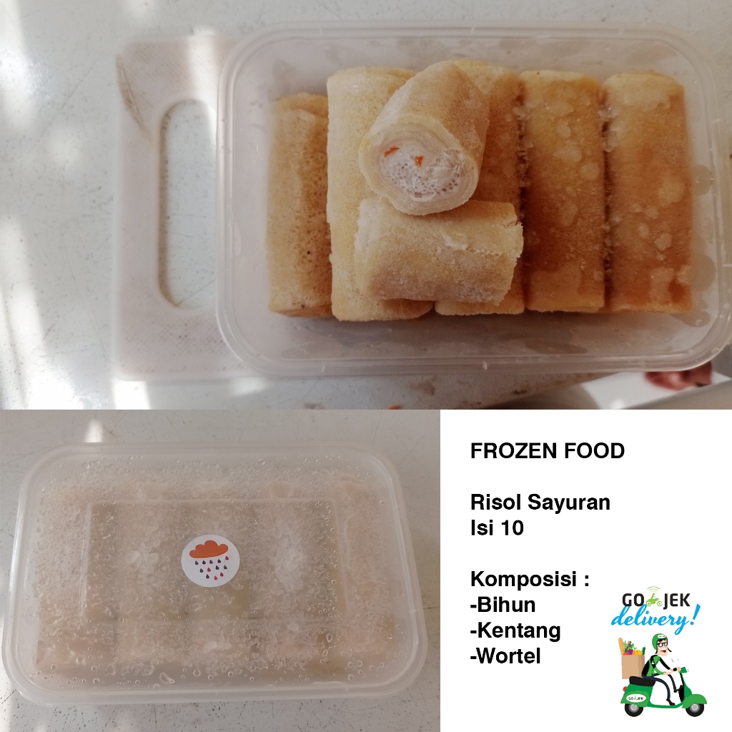 

RISOL ISI 10 PCS - FROZEN FOOD