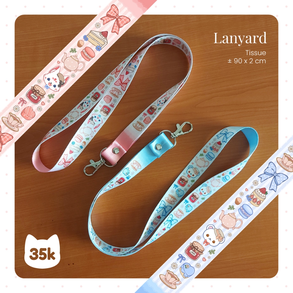 

[ imajinyasachi ] Afternoon Tea Lanyard Series