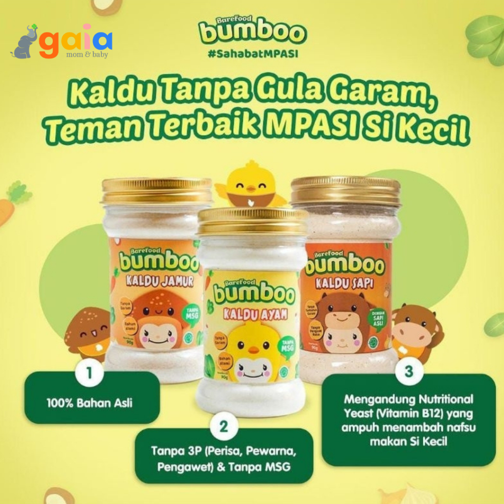 

Bumboo Kaldu Asli 80gr | Bumbu Masak Sehat