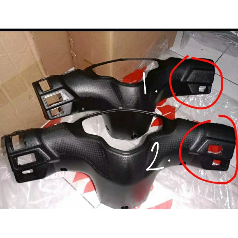 Batok belakang Suzuki Nex karbu lubang 1