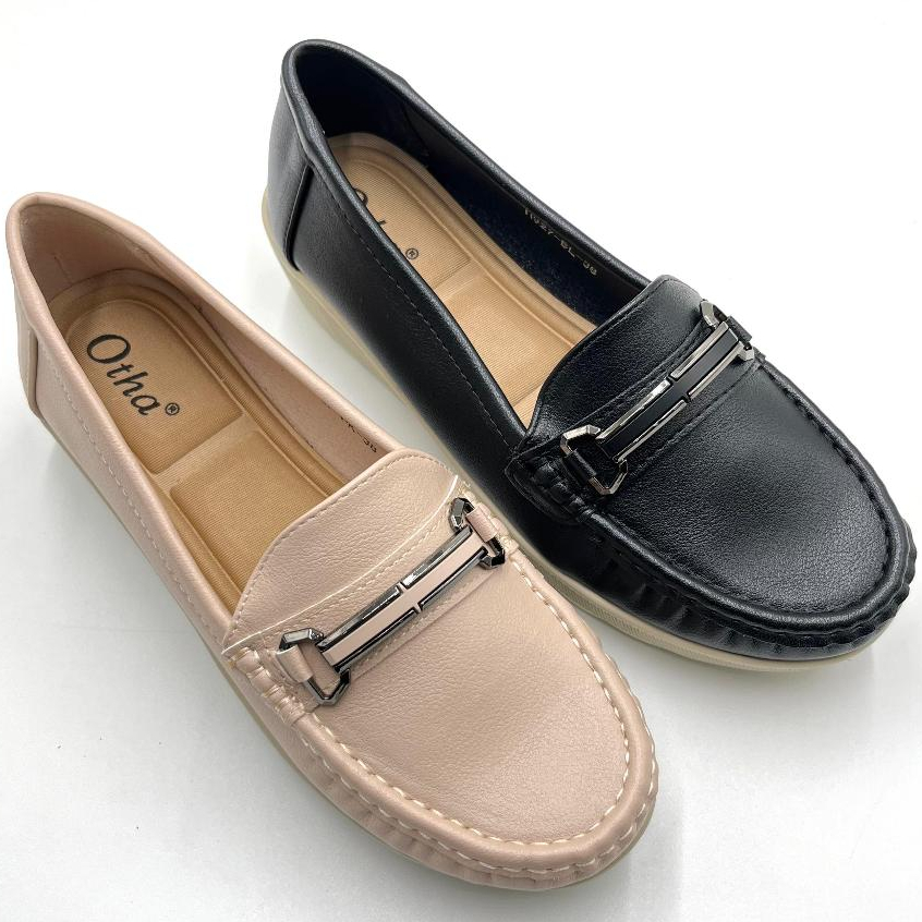 Otha Shoes Sepatu Mokasin Heels Wanita Kode H927 OLW