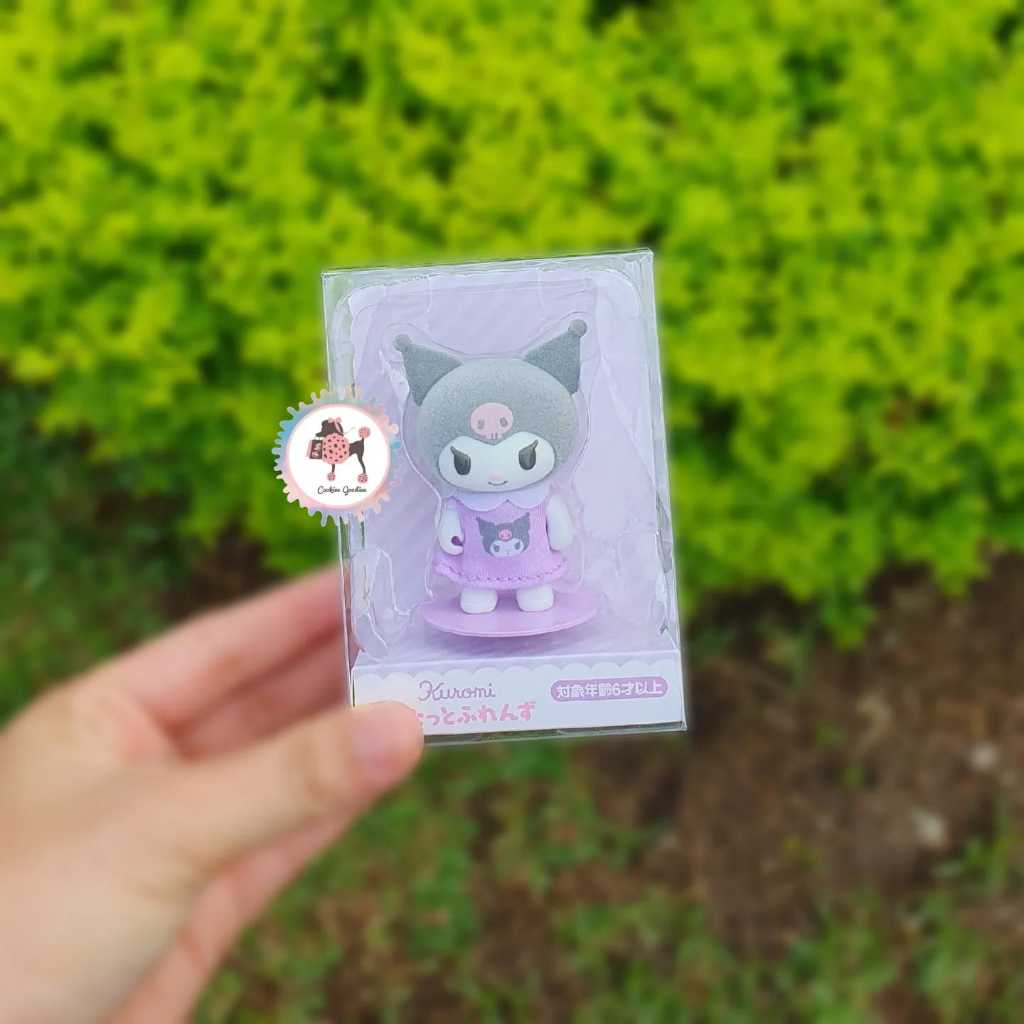 Sanrio Pita Frenzu Mini Flocked Doll - Kuromi