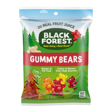 

Black Forest Gummy Bears / Kembang Gula Aneka Buah 127 Gr