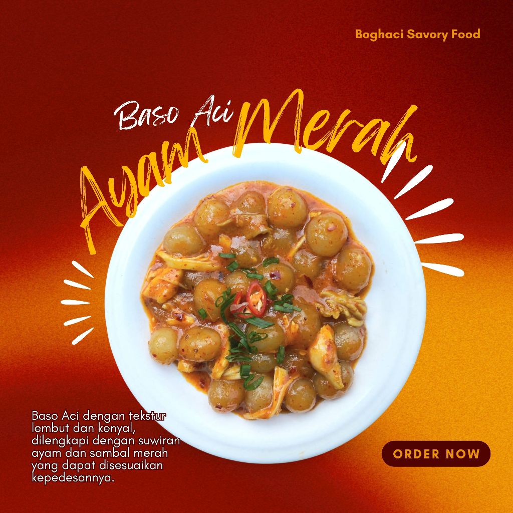 

Baso Aci Ayam Merah