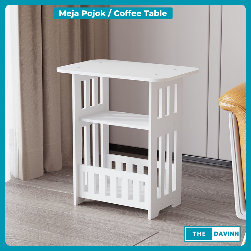 Meja Pojok Cofee Table Side Table Meja Pot Vas Bunga Meja Sudut Kecil Kamar Ruang Tamu Minimalis
