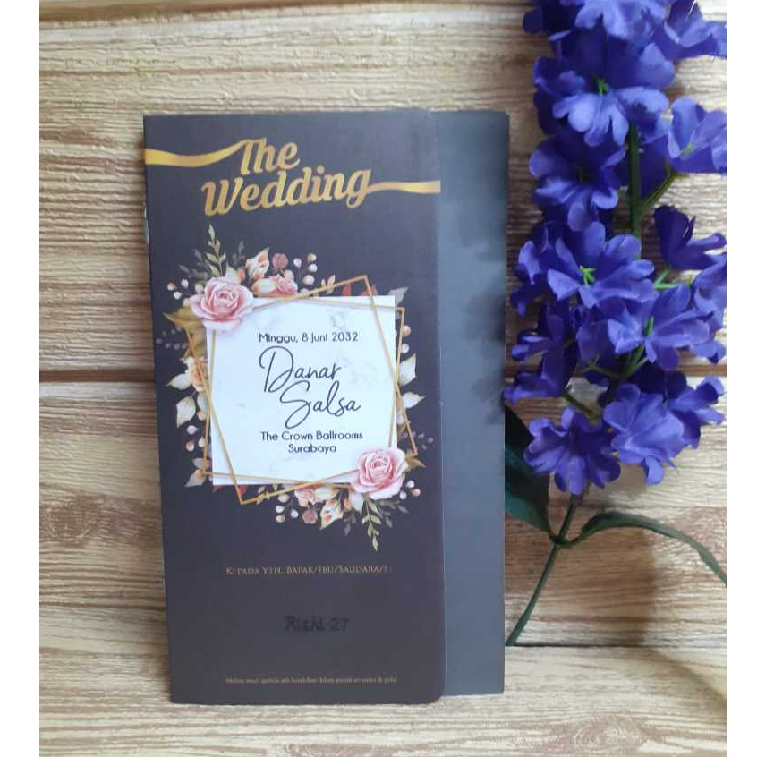 Cetak Undangan Blangko Rizki 27 Murah