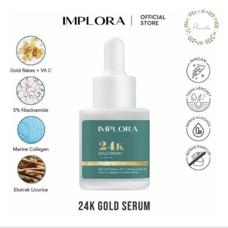 IMPLORA 24K GOLD SERUM