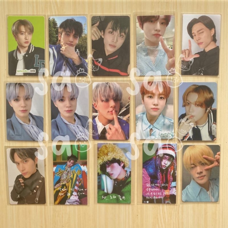 PC Photocard Renjun Mark Chenle Johnny Jeno Jaemin Haechan Hendery Jisung Yuta NCT DREAM 127 Officia