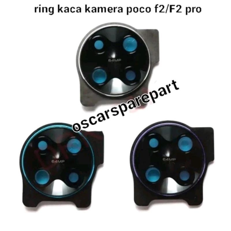 RING KACA KAMERA POCOPHONE POCO F2 PRO - POCO F2 ORIGINAL NEW