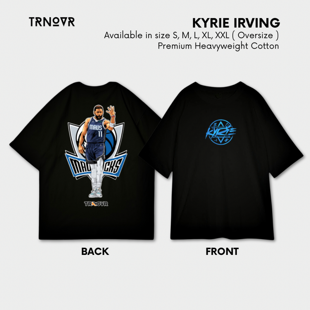 TRNOVR Kaos Oversize | Kyrie Irving Mavericks | Kyrie Mavs