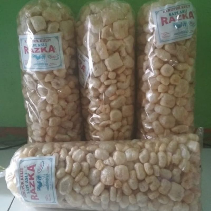 

kerupuk kulit RAZKA (kemasan 100gram)